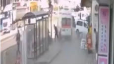 Təcili tibbi yardım avtomobilini qaçırdı, yolda dəhşət saçdı - ANBAAN VİDEO  