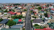 Bakıxanov qəsəbəsində Əşrəf Yunusov və Ruhulla Axundov küçələri təmir olunub  - FOTO - VİDEO