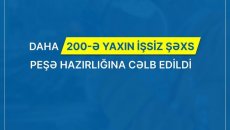 Daha 200-ə yaxın işsiz şəxs peşə hazırlığına cəlb edildi - FOTO 