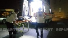 Bakıda oğuru özünü 5-ci mərtəbədən yerə atıb - FOTO 